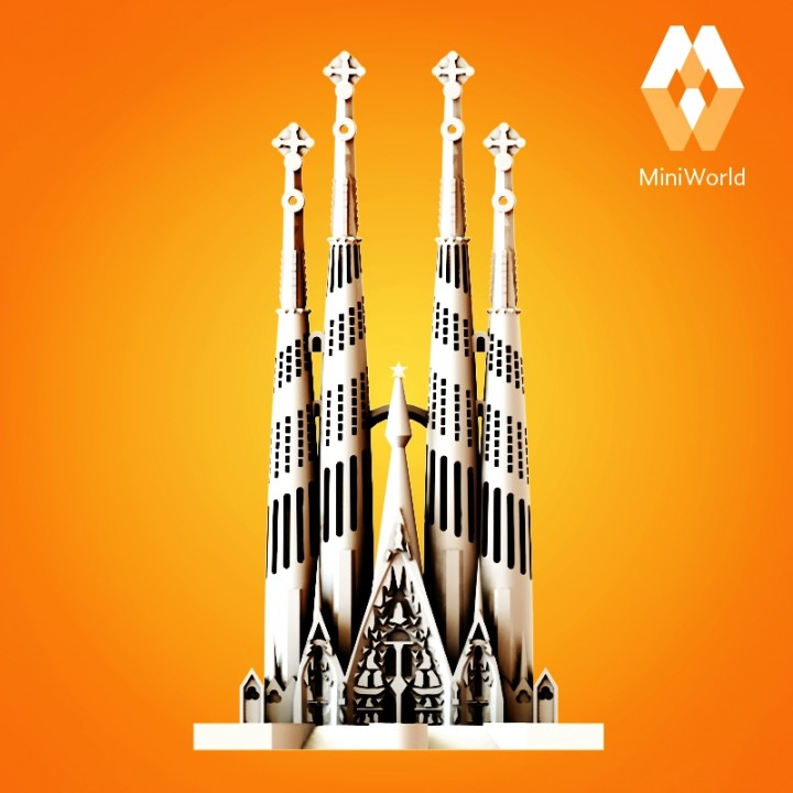 Sagrada Familia, Nativity Facade - Barcelona image