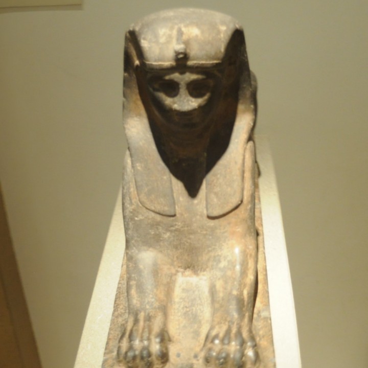 Statue of a sphinx image