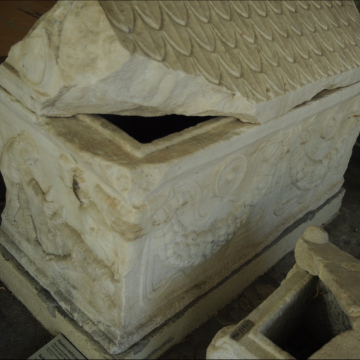 Sarcophagus of a child image