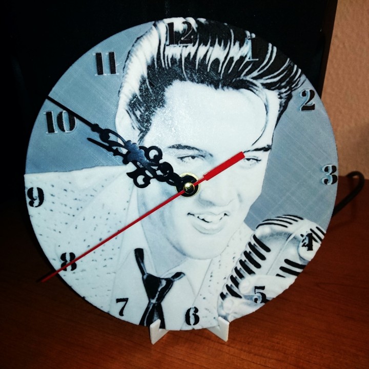 Reloj de pared Elvis Presley image