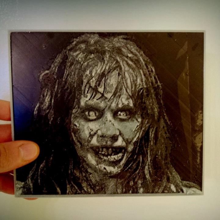 Drawing 3D The Exorcist  image