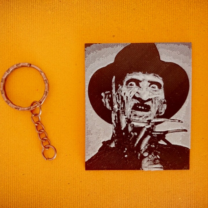 Freddy Krueger keychain image