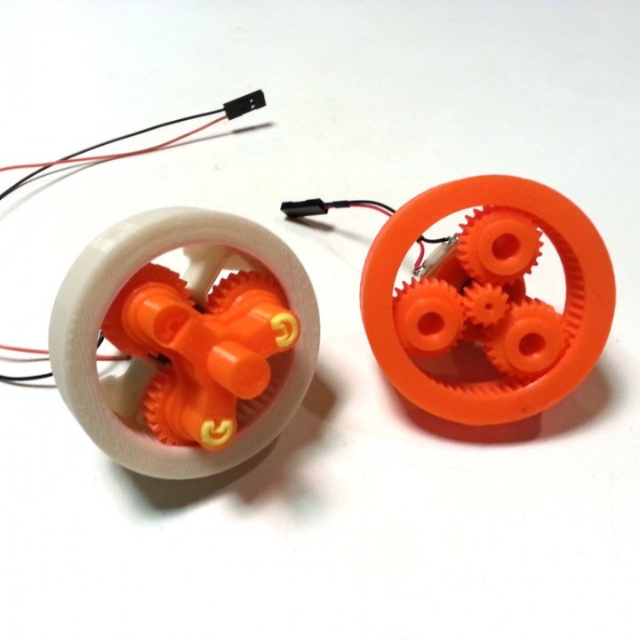Orbital Gearboxes - Tiny Motor Projects image