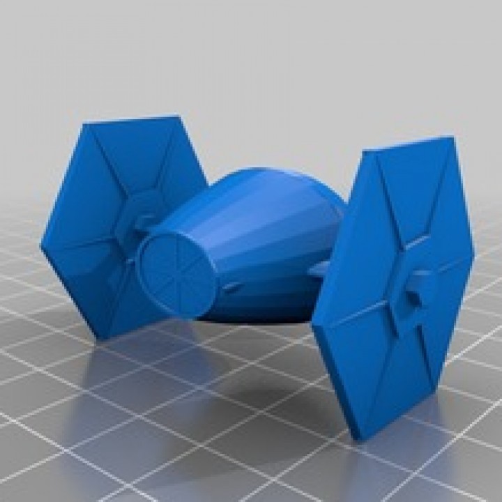 3d Printable Tie Fighter 2 By Randall D Smith