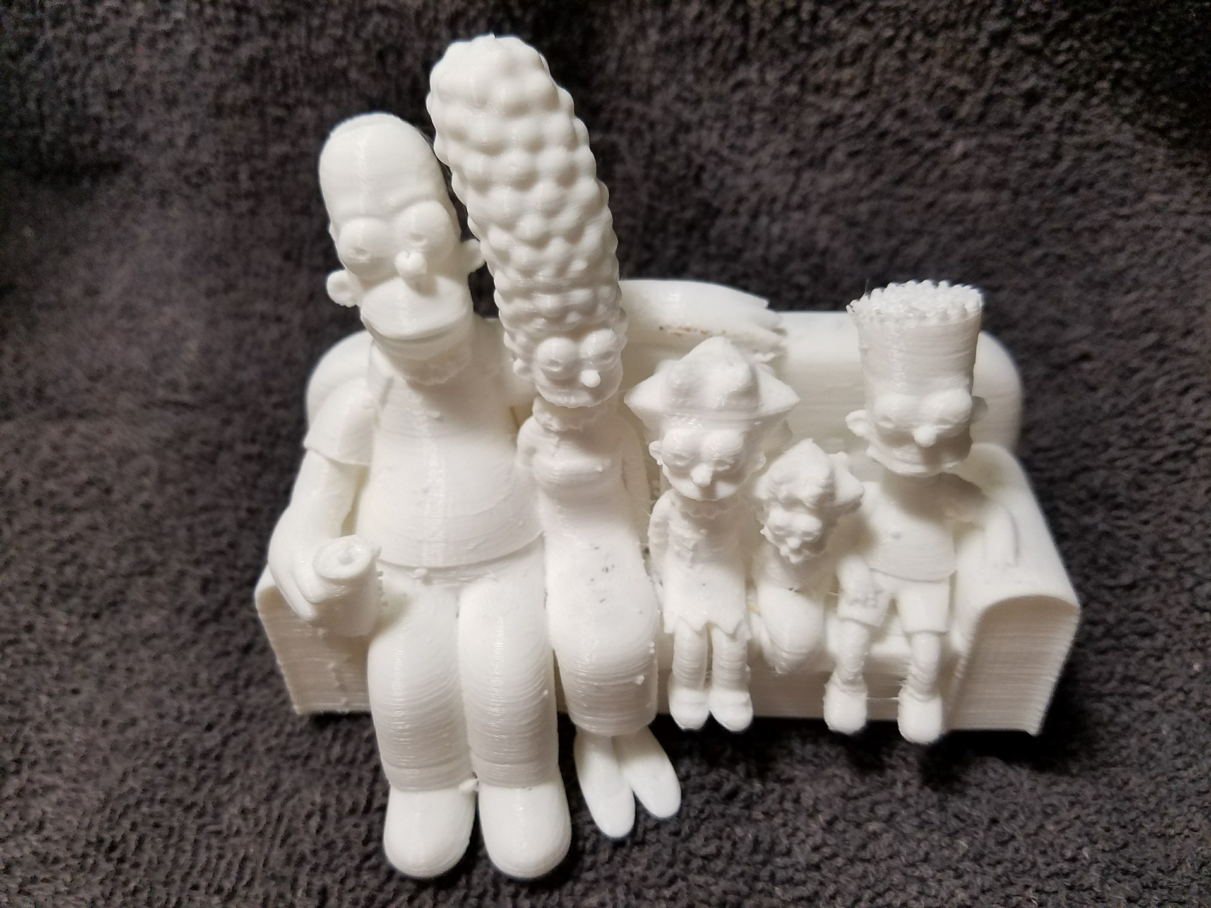 3D Printable The Simpsons 3D by Drivernator