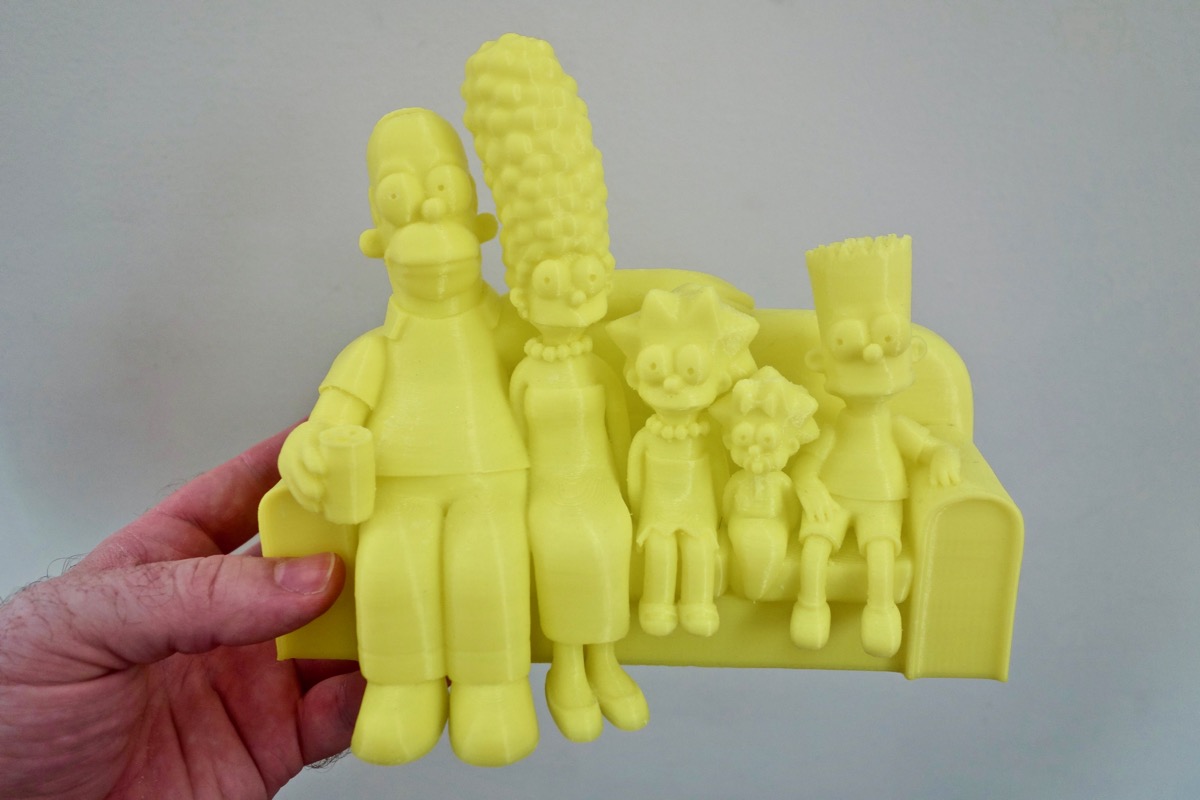 3D Printable The Simpsons 3D by Drivernator