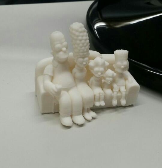 3D Printable The Simpsons 3D by Drivernator