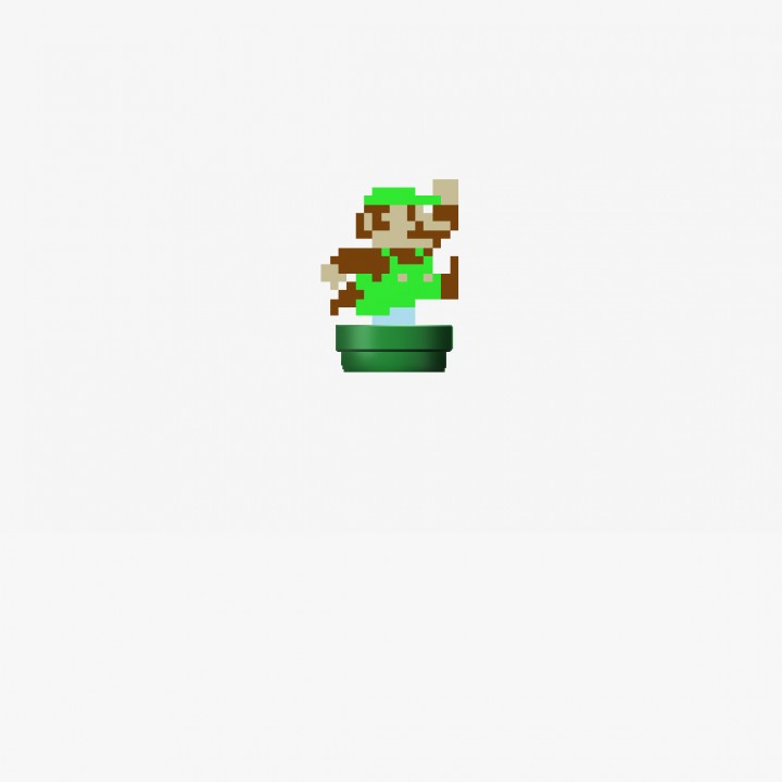 8-Bit Luigi image