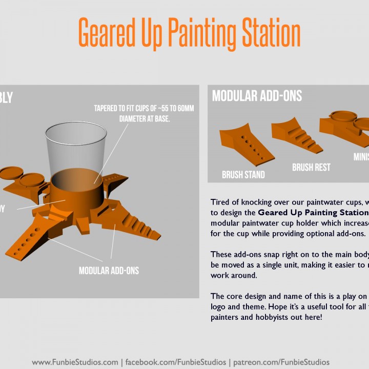 Geared Up Painting Station image