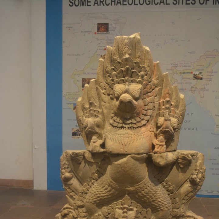 Garuda, the mount of Vishnu image