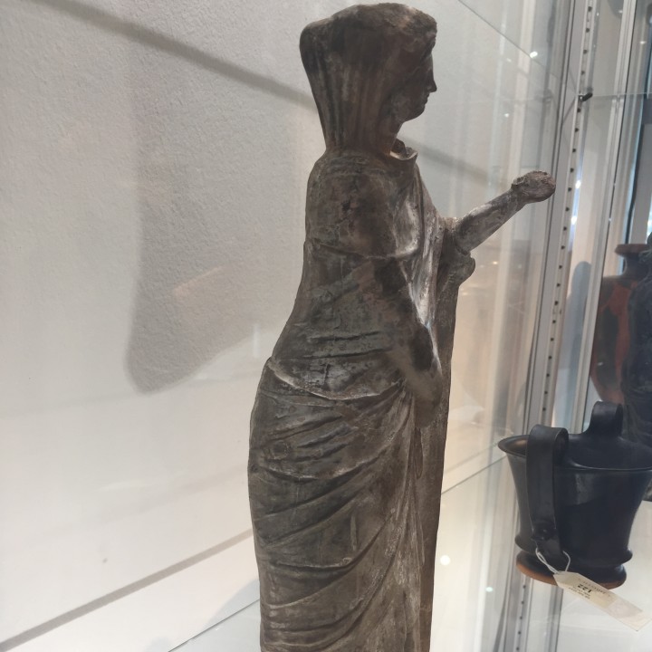 Bronze woman image