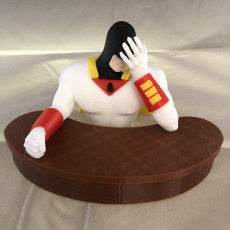 Picture of print of Space Ghost - Facepalm