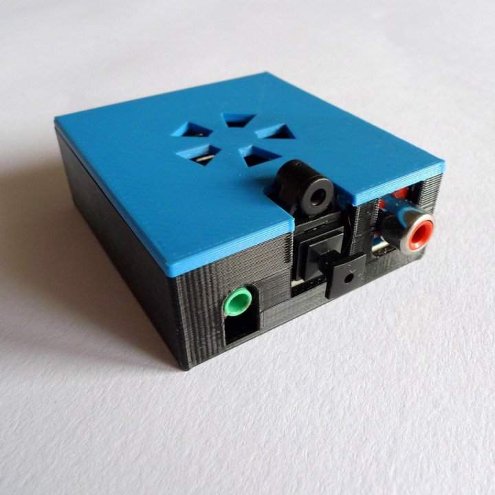 (Pi) USB&SPDIF sound card PCM2704 box image