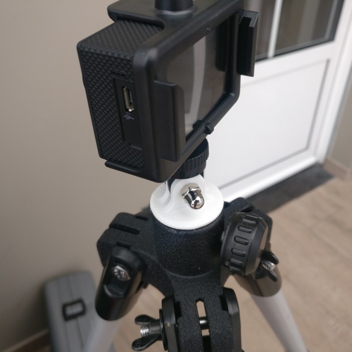 adapter actioncam to telescope mount image