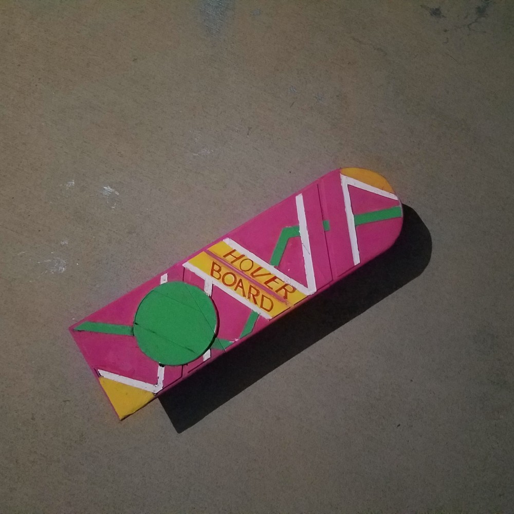 3D Printable Hover board- Back To The Future by T-E-C