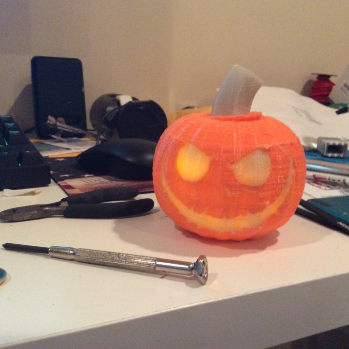 Scary Halloween Pumpkin image