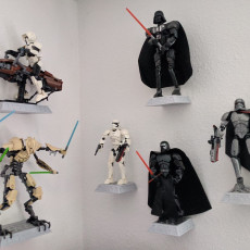 Picture of print of Lego Star Wars Figure Wall Mount