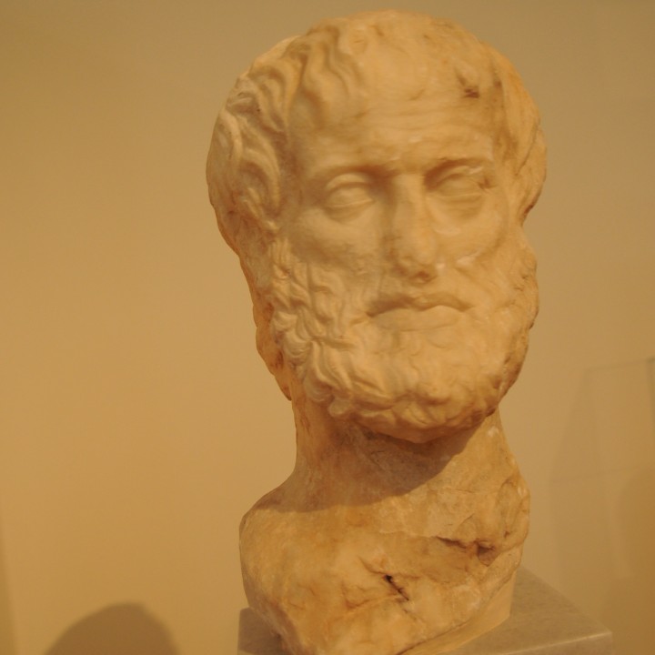 Double-sided herm of the philosopher Aristotle image