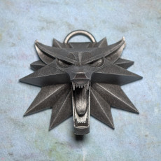 Picture of print of Witcher III medallion
