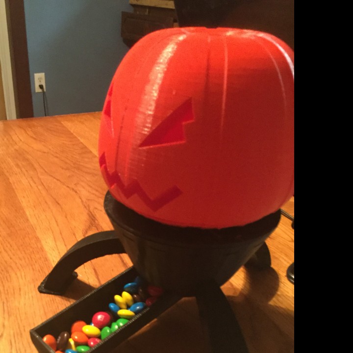 Pumpkin Candy Tray/Light Up image