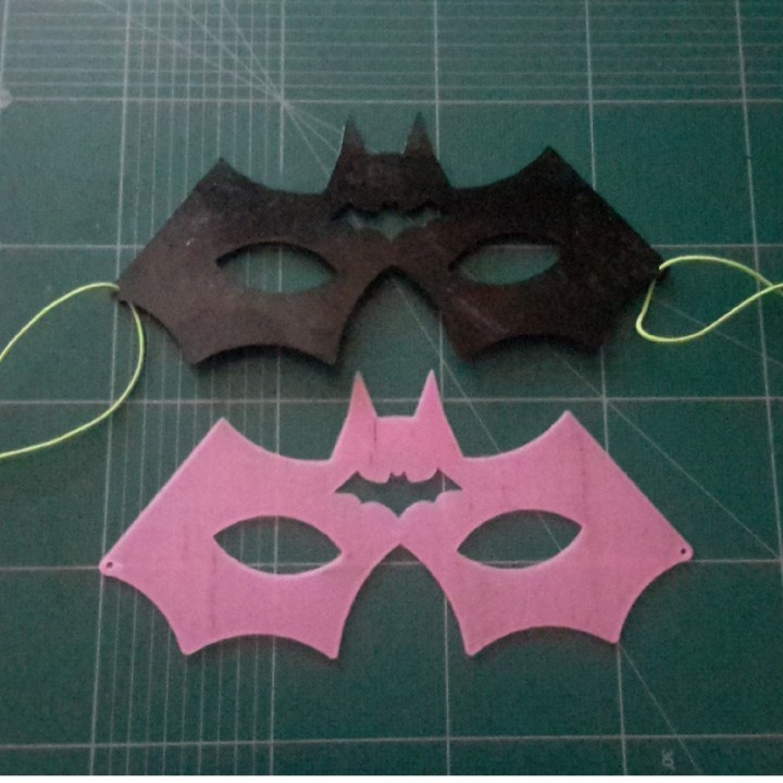 Halloween Bat Mask image