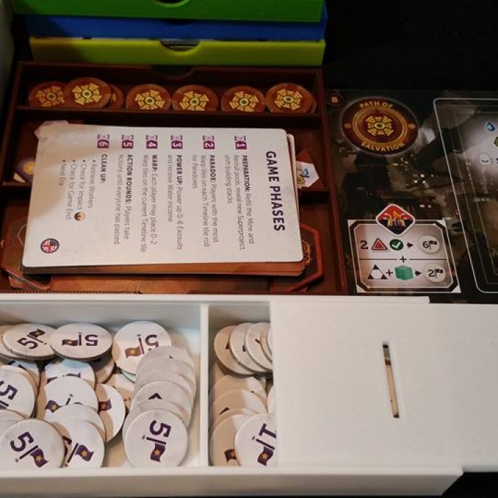 3D Printable Anachrony Insert game Box by Davy ChtiteBarbe