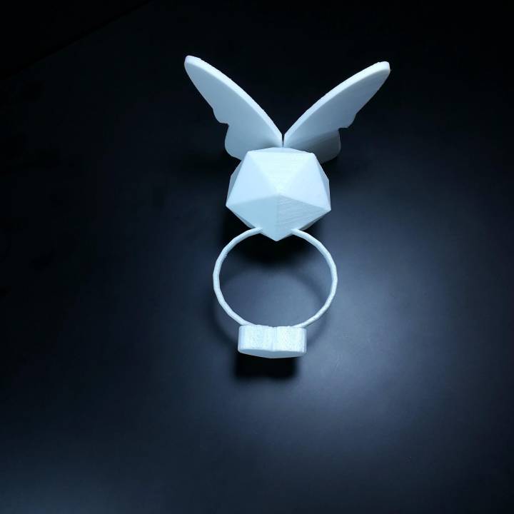 Geometric Butterfly Ring image