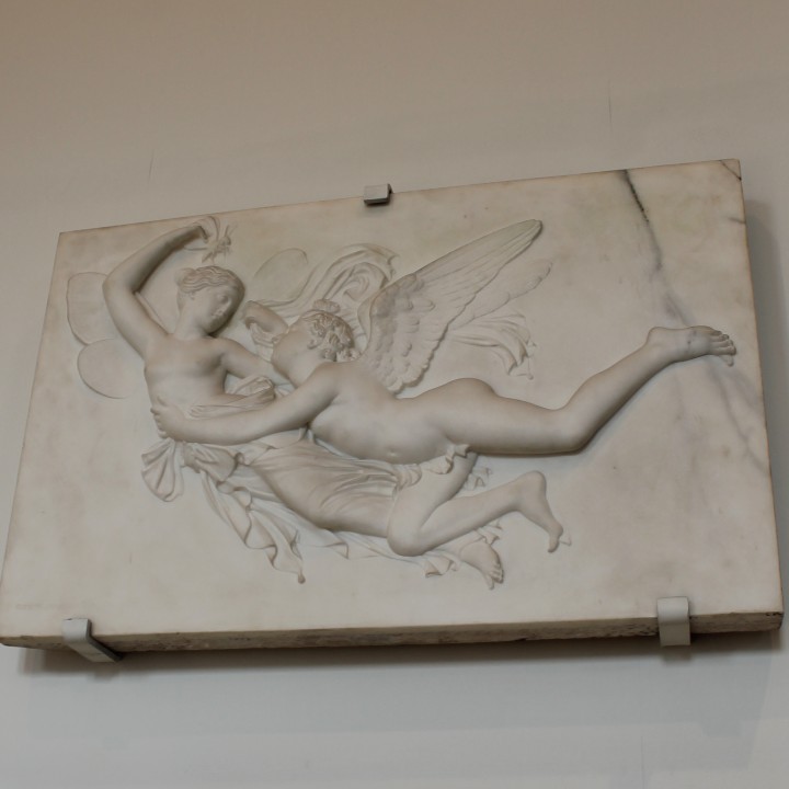 Cupid pursuing Psyche image