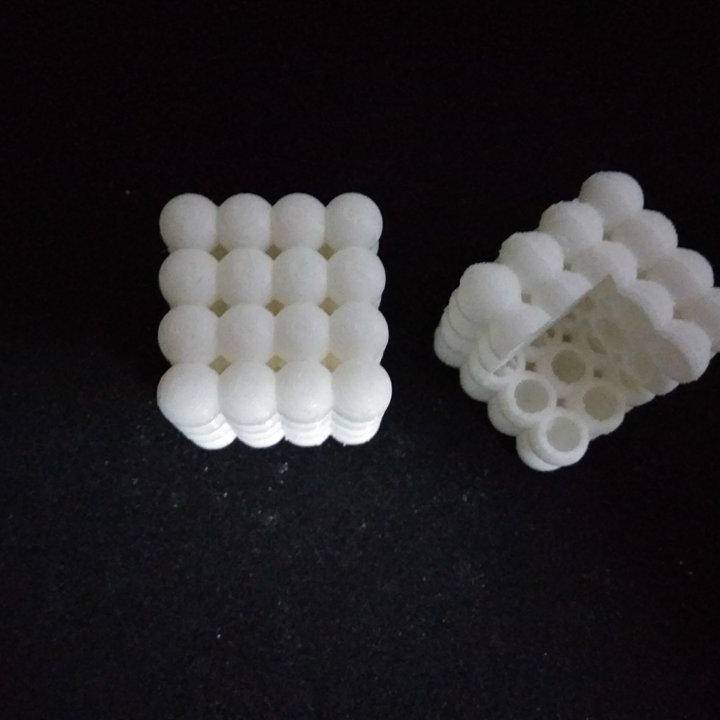 flexible hollow ball structure image