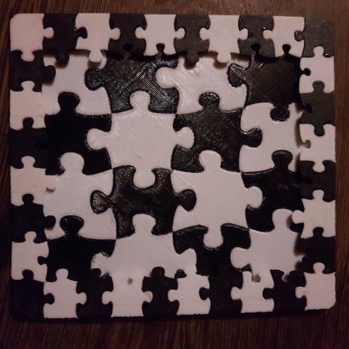Puzzle Photo Frame image