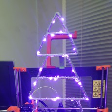 Picture of print of Wireframe Xmas Tree