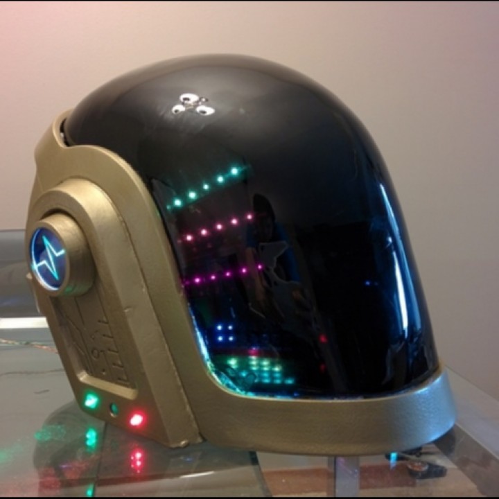 Daft Punk Guy Manuel Helmet (wearable) image
