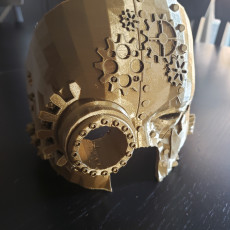 Picture of print of Steampunk Halloween Mask