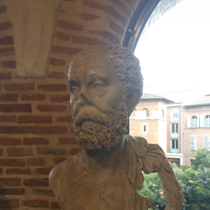 Bust of an unknown philosopher image