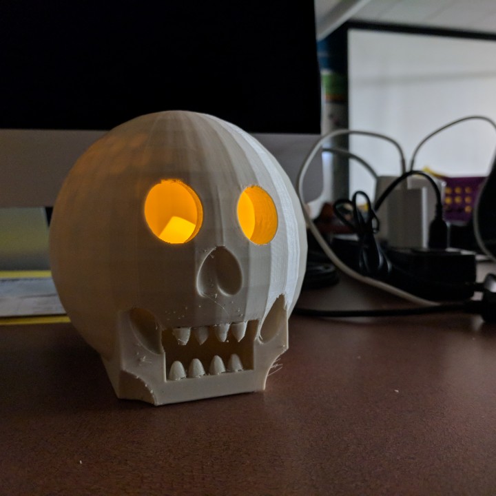 Illuminated Skull - Design Challenge image