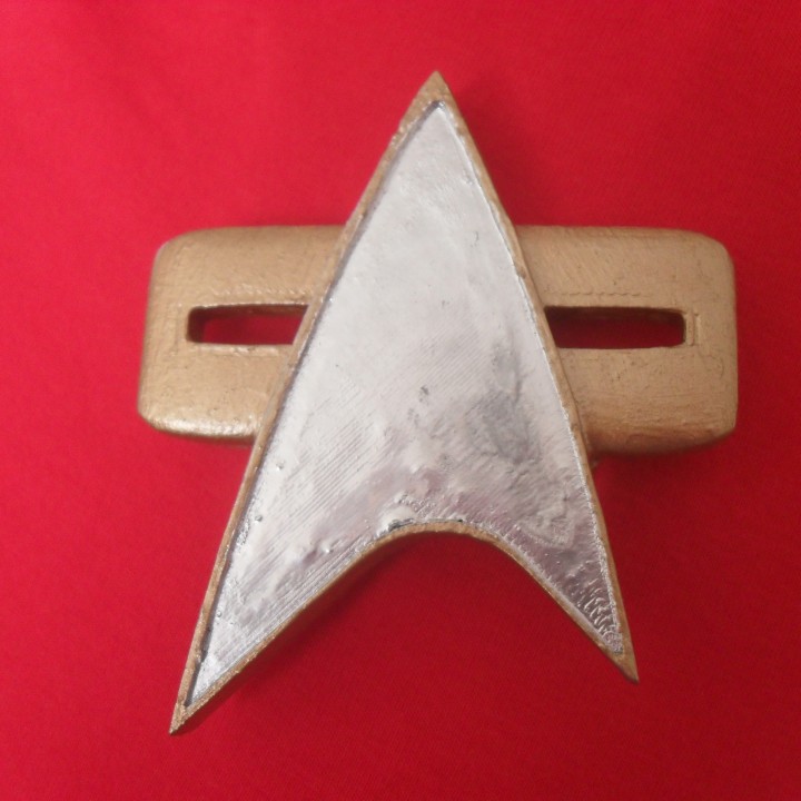 Star Trek Voyager Combadge image