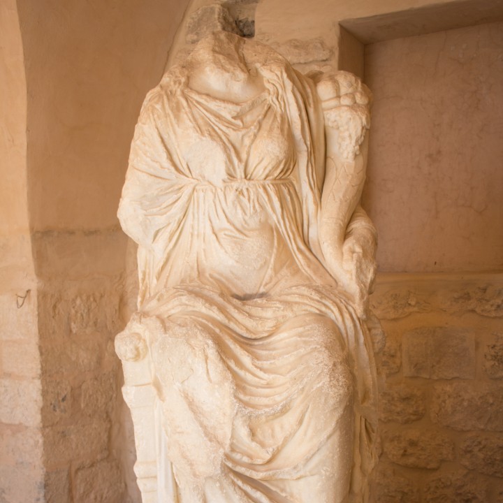 Seated Goddess of Gadara image