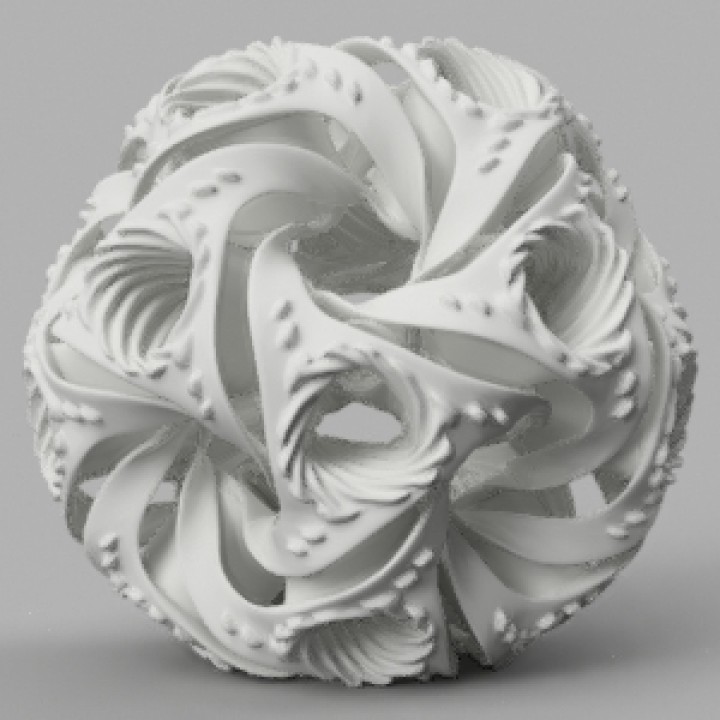 Swirly Wirly Math Art ( #MadeForSinterit ) image