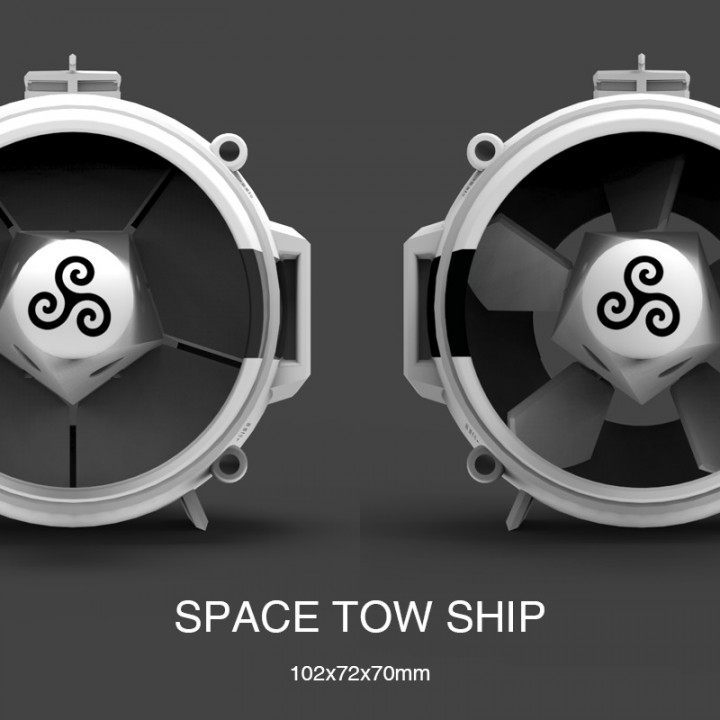 Space Tow Ship mechanical toy image