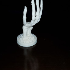 Picture of print of Skeletal Hand stand