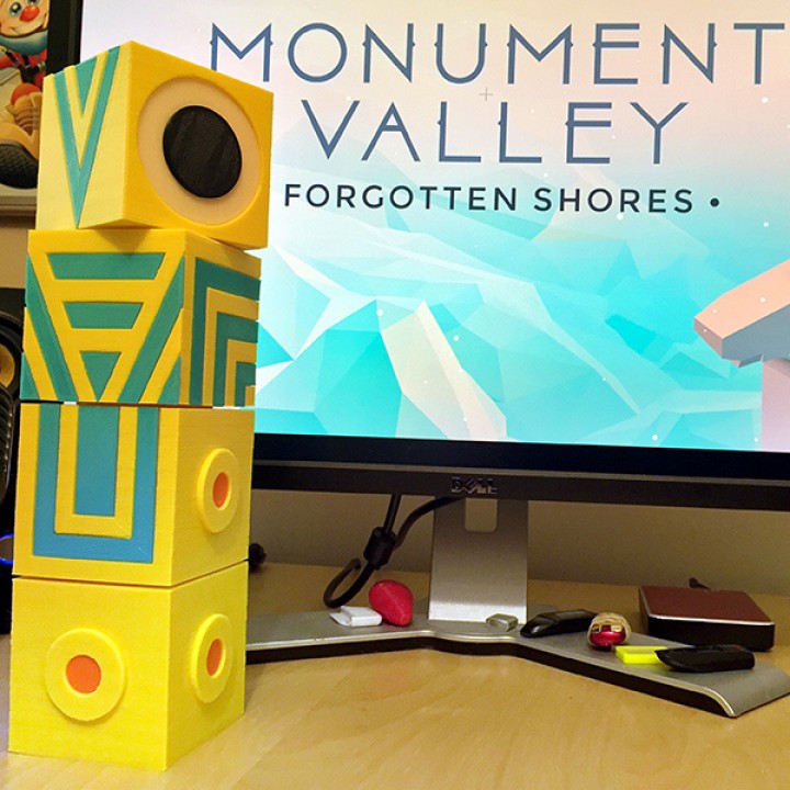 Totem A Friend Monument Valley plus Ida image