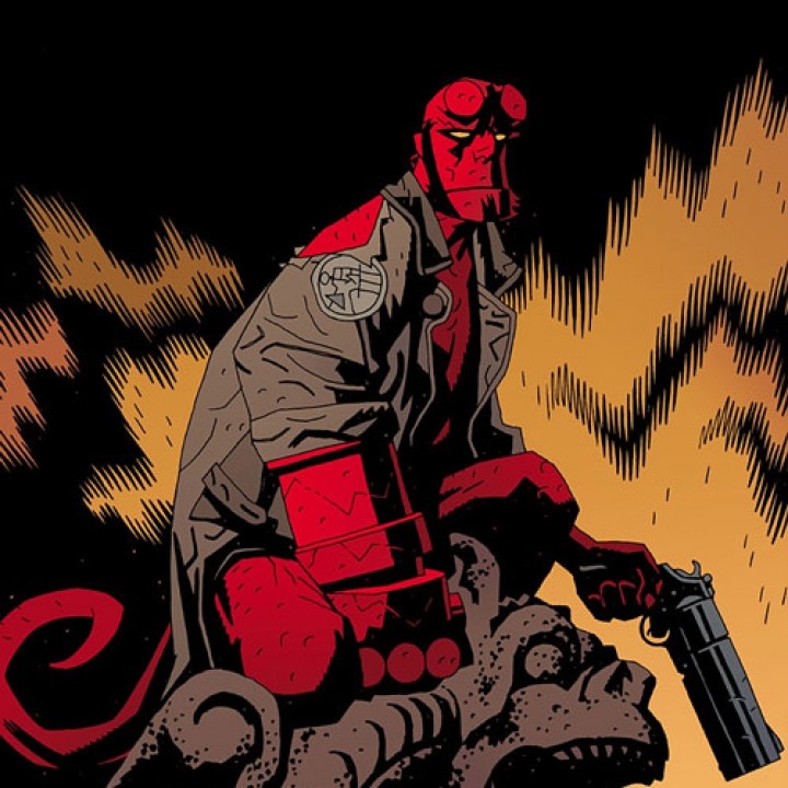 Hellboy COMIC sidearm image