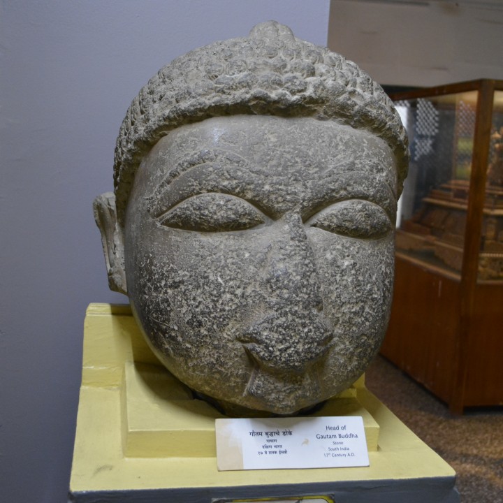 Head of Gautama Buddha image