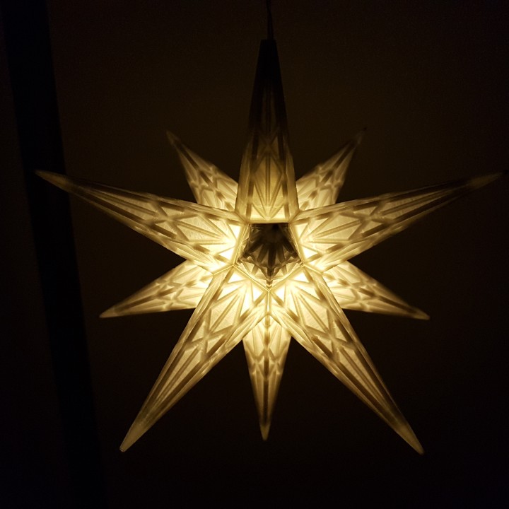 3D Printable Star Light 2 by Squi Rrel