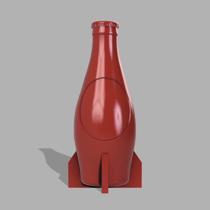 nuka cola rocket bottle image