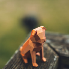 Picture of print of Low-poly Pug