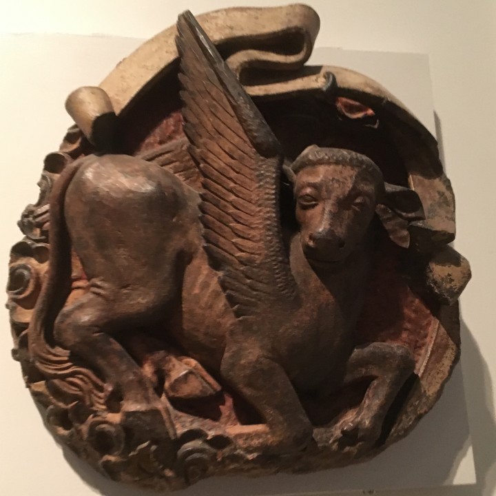 Emblem of St. Luke (winged bull) image