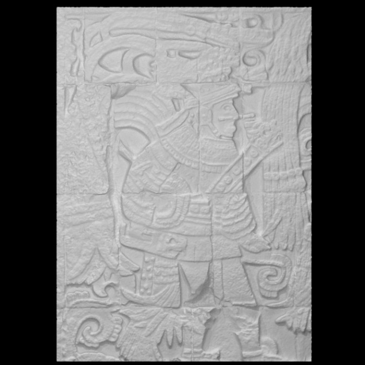 Relief of Ball Player with Bat image