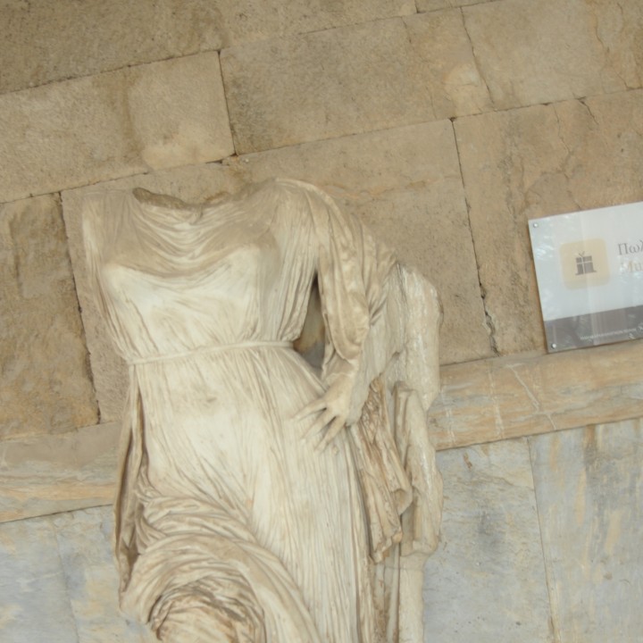 Statue of a goddess probably Aphrodite image