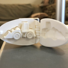 Picture of print of Surprise Egg #3 - Tiny Wheel Loader Toy